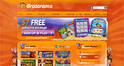 Desktop Screenshot of gratorama.com